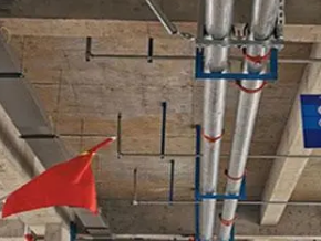 泊头管廊支架的安装方法